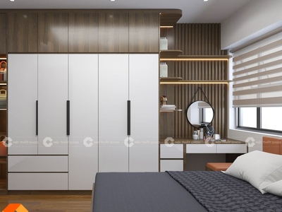 Combo Phòng Ngủ Gỗ Công Nghiệp MDF Đẹp Chất Lượng 0