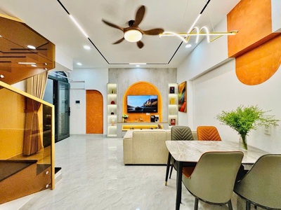 Nhà siêu đẹp tại làng đại học xvnt - ung văn khiêm phường bình thạnh 4