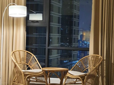 Bàn ghế uống trà mây tre đan 0