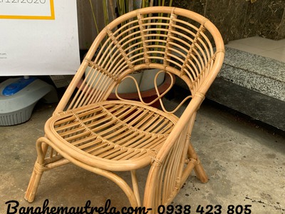 Bàn ghế uống trà mây tre đan 5