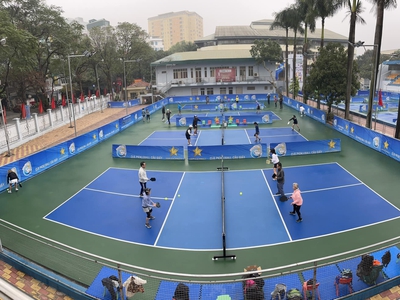 Bảng báo giá sơn sân thể thao tennis pickleball Terraco Flexipave Coating textured cập nhật mới nhất 0