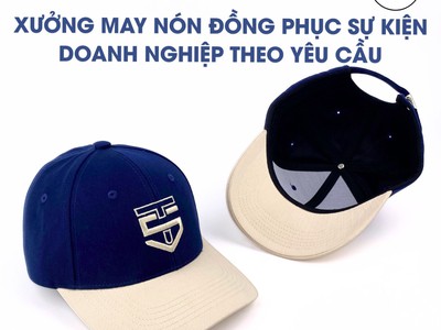 Xưởng may nón đồng phục doanh nghiệp theo yêu cầu 0