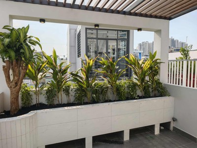 Nhà mới 100 - 3PN Master - Hẻm 4M hơn và dân trí cao 9