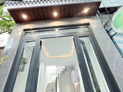 Nhà mới nhỏ gọn sổ hồng riêng 1 lầu nguyễn duy p9q8 0