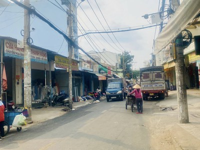 Bán nhà mặt tiền phú thọ hoà   khu chợ vải sầm uất   99m   ngang 4.5 - dòng tiền 30 nhỉnh 18 0