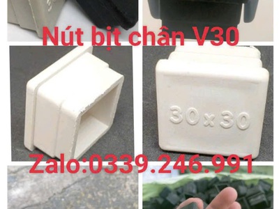 Xưởng sản xuất phụ kiện chân bàn ghế vuông 30mm 0