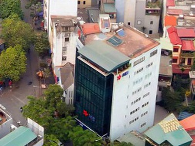 Cho thuê văn phòng diện tích 82m    tòa nhà ht building, 28 xuân la, tây hồ 4