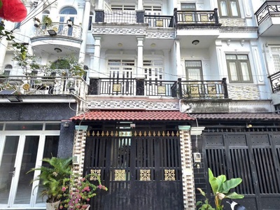 Bán nhà 4 tầng hẻm 6m - xe hơi đậu trước nhà - đào tông nguyên, nhà bè - 5 tỷ 950 triệu 0