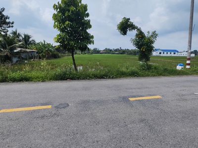 Bán lô đất lúa chuyển thổ mặt tiền dh25 giá 6 tỷ 2