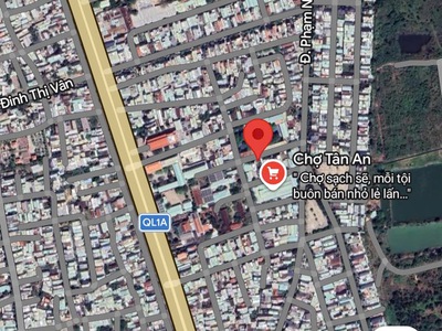 Đất đường tân hòa 7, đối diện trường tiểu học, ngay gần chợ tân an 1