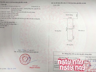 Bán nhà mặt đường lực hành - thư trung - 55m 4 tầng - giá 4.95 tỉ - vị trí đẹp 4