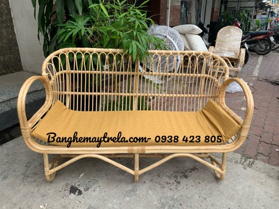 Ghế sofa mây tay cuộn giá rẻ 5