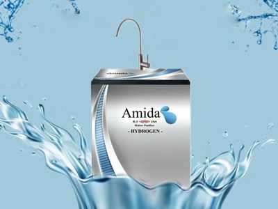 Máy lọc nước RO Amida cao cấp 1 vòi AM-10S 0