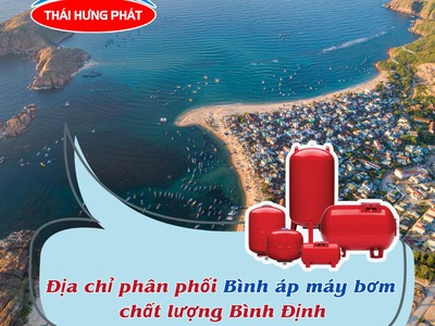 Địa chỉ phân phối bình tích áp nước giá rẻ, chất lượng tại Bình Định 0