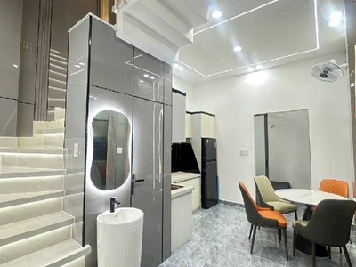 Bán nhà 4 tầng hxh đường phạm văn chiêu 60m2 4 15  vào ở ngay sát chợ thạch đà chỉ 6 tỷ 1