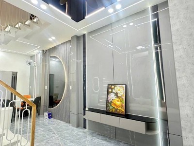 Bán nhà 4 tầng hxh đường phạm văn chiêu 60m2 4 15  vào ở ngay sát chợ thạch đà chỉ 6 tỷ 3