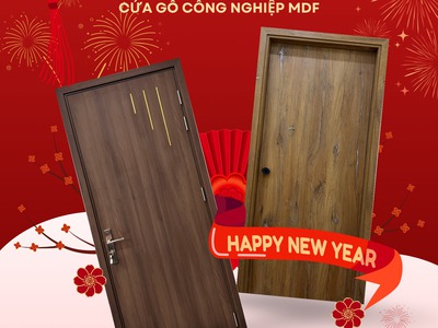 Cửa gỗ MDF 1