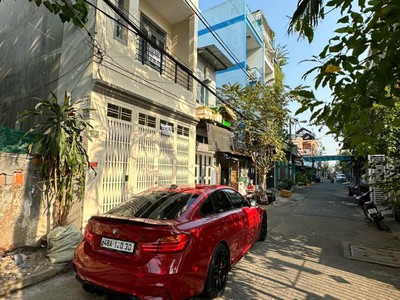 Cho thuê nhà mặt tiền nb gò dầu q.tân phú 91m ,2tầng, 14triệu 2