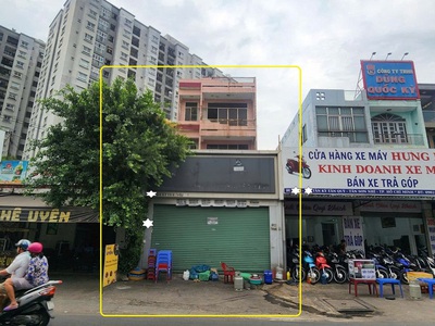 Cho thuê nhà mặt tiền tân kỳ tân quý q.tân phú 120m ,3tầng, 35triệu- cạnh chung cư 1