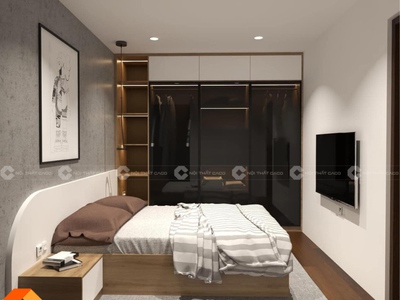 Combo Phòng Ngủ Gỗ Công Nghiệp MDF Bền Đẹp Cho Căn Hộ 0