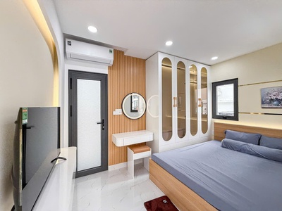 Cán góc - xây full - phan văn trị - bình thạnh - tặng full nội thất - chính chủ bán 6.9 tỷ tl - 3pn 1