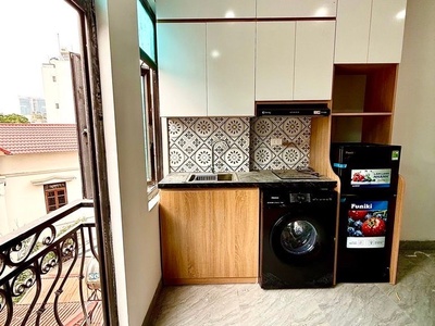 Đội cấn 60m x7 tầng thang máy,17 phòng kk 24 tỷ,lô góc,ô tô đỗ cửa,ngõ thông 1