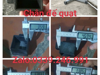 Xưởng sản xuất phụ kiện chân bàn ghế vuông 40mm 1