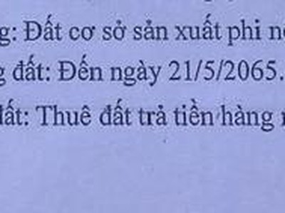 Bán đất sản xuất TÂN PHƯỚC, ĐỒNG PHÚ 16.954m2 1