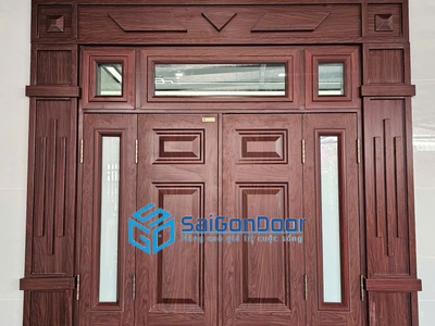 Cửa Thép Vân Gỗ    Sang Mà Xịn Qúa Trời 0