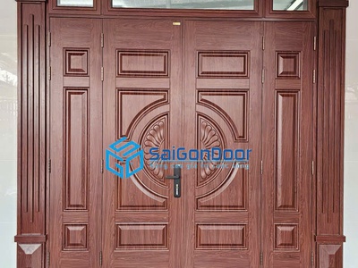 Cửa Thép Vân Gỗ    Sang Mà Xịn Qúa Trời 1