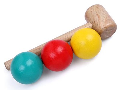 Bộ Đập bóng vui nhộn bằng gỗ chuyển tận nhà miễn phí 3