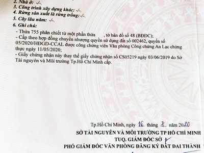 Cần bán 87m2 đất thổ cư hẻm xe hơi tới đất 2