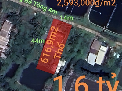 Bán gấp lô đất thổ có nhà xã vàm cỏ giá 1,6 tỷ 0