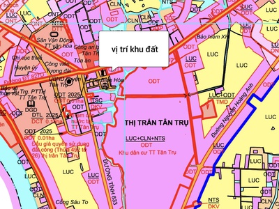Bán nhà phố mặt tiền trung tâm chợ xã tân trụ giá chỉ 4 tỷ 1