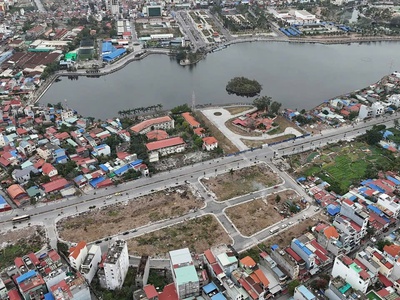 Ra mắt 13 lô đất siêu vip   mặt phố lê quang đạo 0