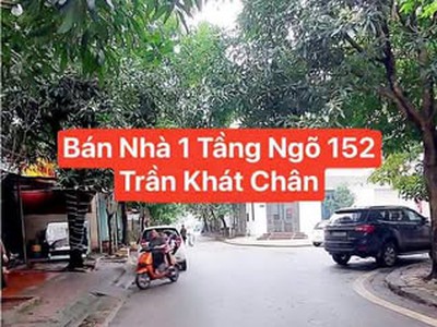 Bán căn nhà 1 tầng ngõ phố Trần Khát Chân, ph Thanh Bình, TP HD, 51.1m2, mt 4.05m, 2 ngủ 0