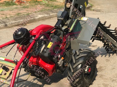 Máy đào rãnh chạy dầu Turbo TBR350 giá rẻ 1