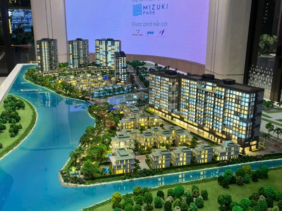 Giảm 560 triệu 59m2 - Giá 4.29 tỷ trả 16 tháng - 2PN1WC Mizuki Park 1