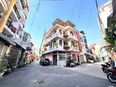 Bán nhà 5 tầng hxh 10m ngay bộ công an tp đ.nguyễn trãi   nguyễn cảnh chân, quận 1 - dt 53m2 full 1