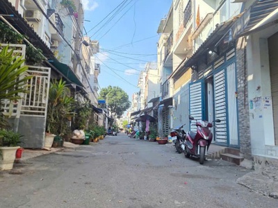 Bán gấp chdv liên khu 4-5 gần chợ bình thành 104m2 -4 tầng -hẻm 7m -giá 7 tỷ 450 0