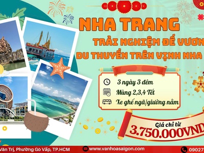 Nha Trang - Trải nghiệm Du thuyền Đế vương Tết 2026 - SGC 0