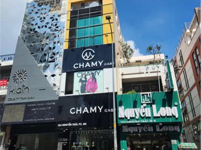 -vip quận 5 mặt tiền đoạn đẹp đường nguyễn trãi 5 tầng  5.5x21 vuông đẹp, 55tỷ tl 1