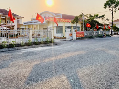 Bán đất thổ cư 124,4m  xã thanh vĩnh đông, châu thành, long an sổ hồng riêng 0