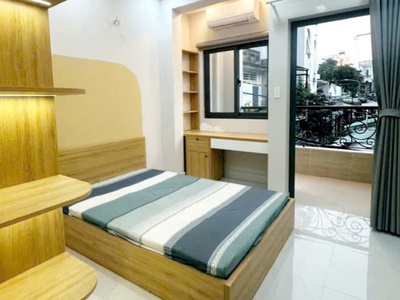 Bán gấp nhà 1/ lê đức thọ gò vấp 4,89 tỷ 35m2, 2 tầng, tặng nội thất, hẻm xe hơi thông, tiện ích 2