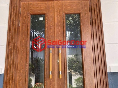 Cửa Thép Vân Gỗ - Nâng tầm không gian sông cho bạn 1
