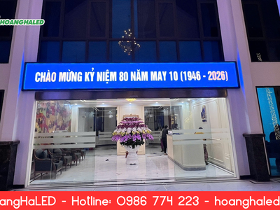 Dự Án Màn Hình LED P3.076 Tại Công Ty May 10   Gia Lâm, Hà Nội 1