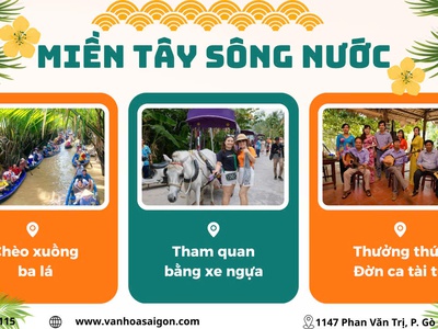 Tour Tết 2026 Mỹ Tho - Cần Thơ -SGC Tourist 2