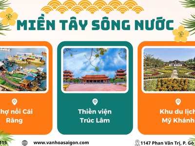 Tour Tết 2026 Mỹ Tho - Cần Thơ -SGC Tourist 3
