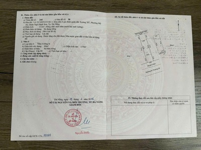 Cần bán nhà 2 tầng 112m2 đường 7m5 An Thượng 29, Ngũ Hành Sơn gần ngay biển 9