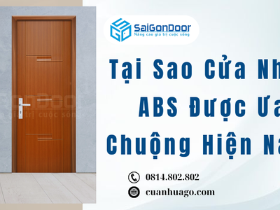Tại Sao Cửa Nhựa ABS Được Ưa Chuộng Hiện Nay 0